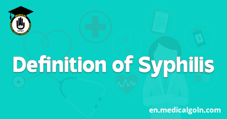 Definition of Syphilis