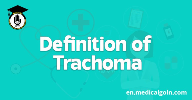 Definition of Trachoma
