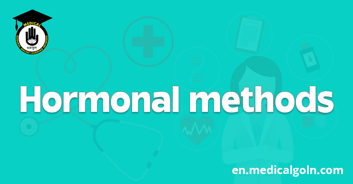 Hormonal methods