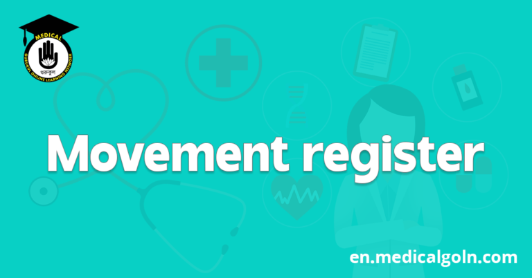Movement register